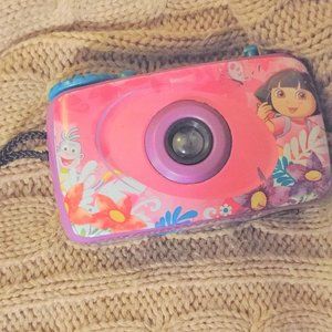 Vintage Dora the Explorer Boots Monkey Nickelodeon Camera Viacom 2012 Asis HTF!